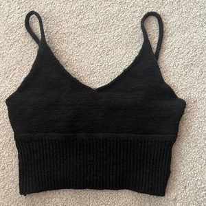 Knitted bralette/crop top